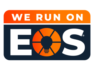 We Run on EOS Badge
